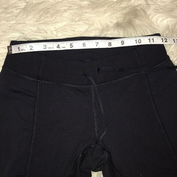 Lululemon Black Drawstring Bermuda Capri Shorts - Picture 3 of 5